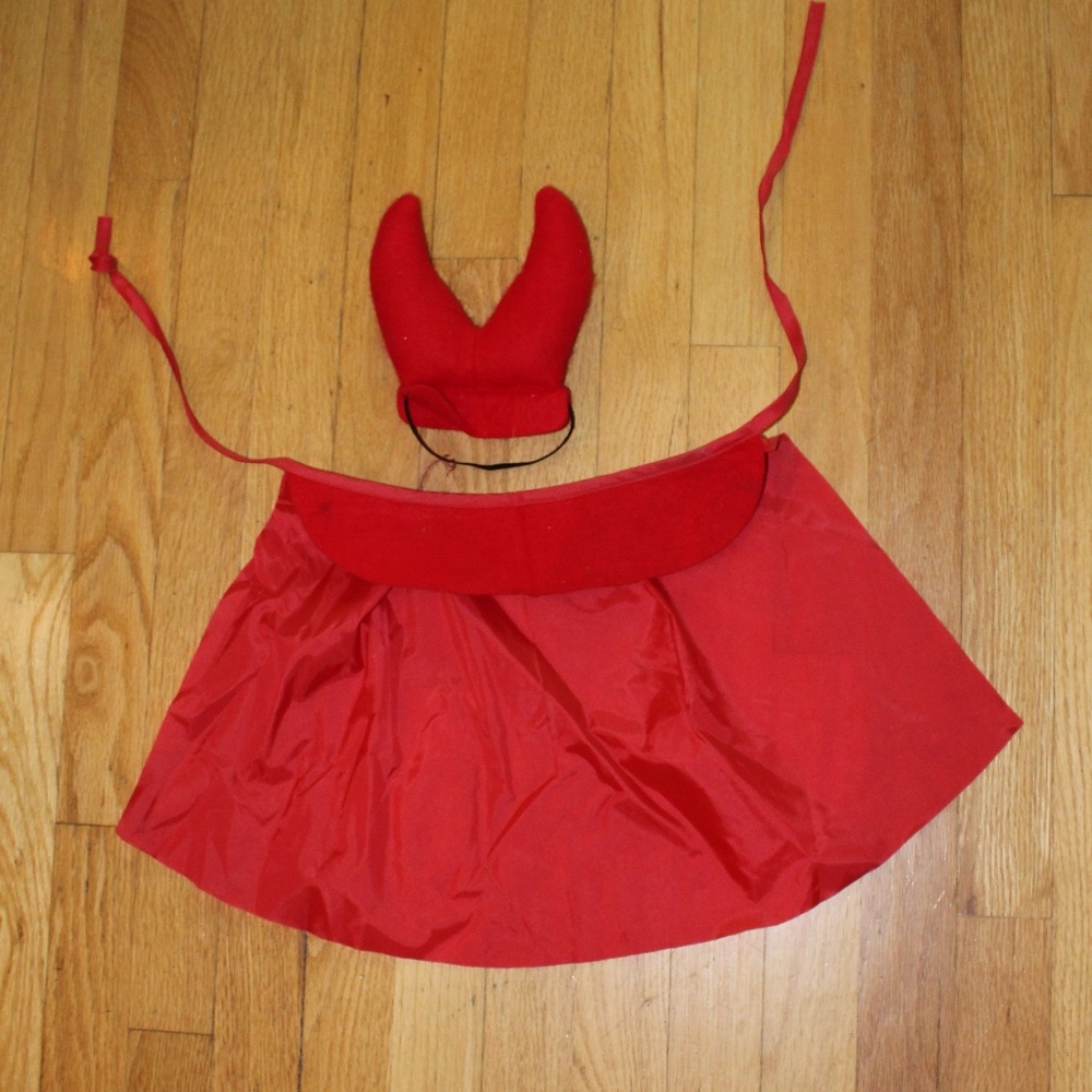 Puppy/Doggie Halloween Costume Devil Size Medium